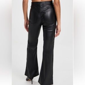 Pistola denim woman’s Stevie pants faux leather in black. New without tag.